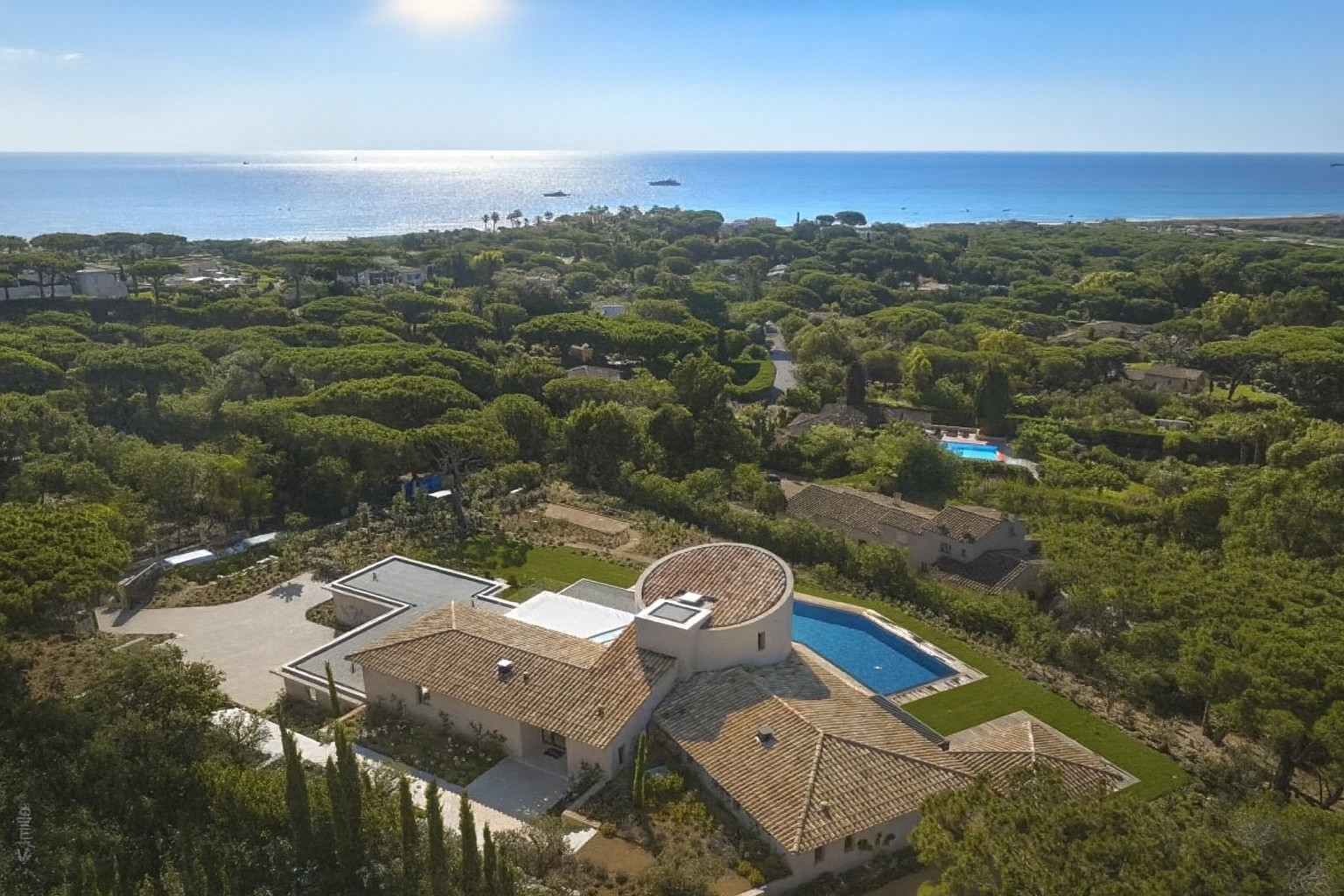 Villa contemporaine d’exception à Ramatuelle
